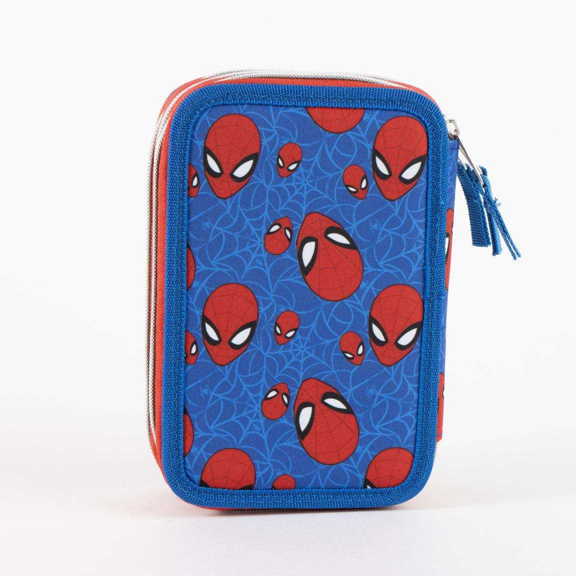 Plumier con accesorios spiderman