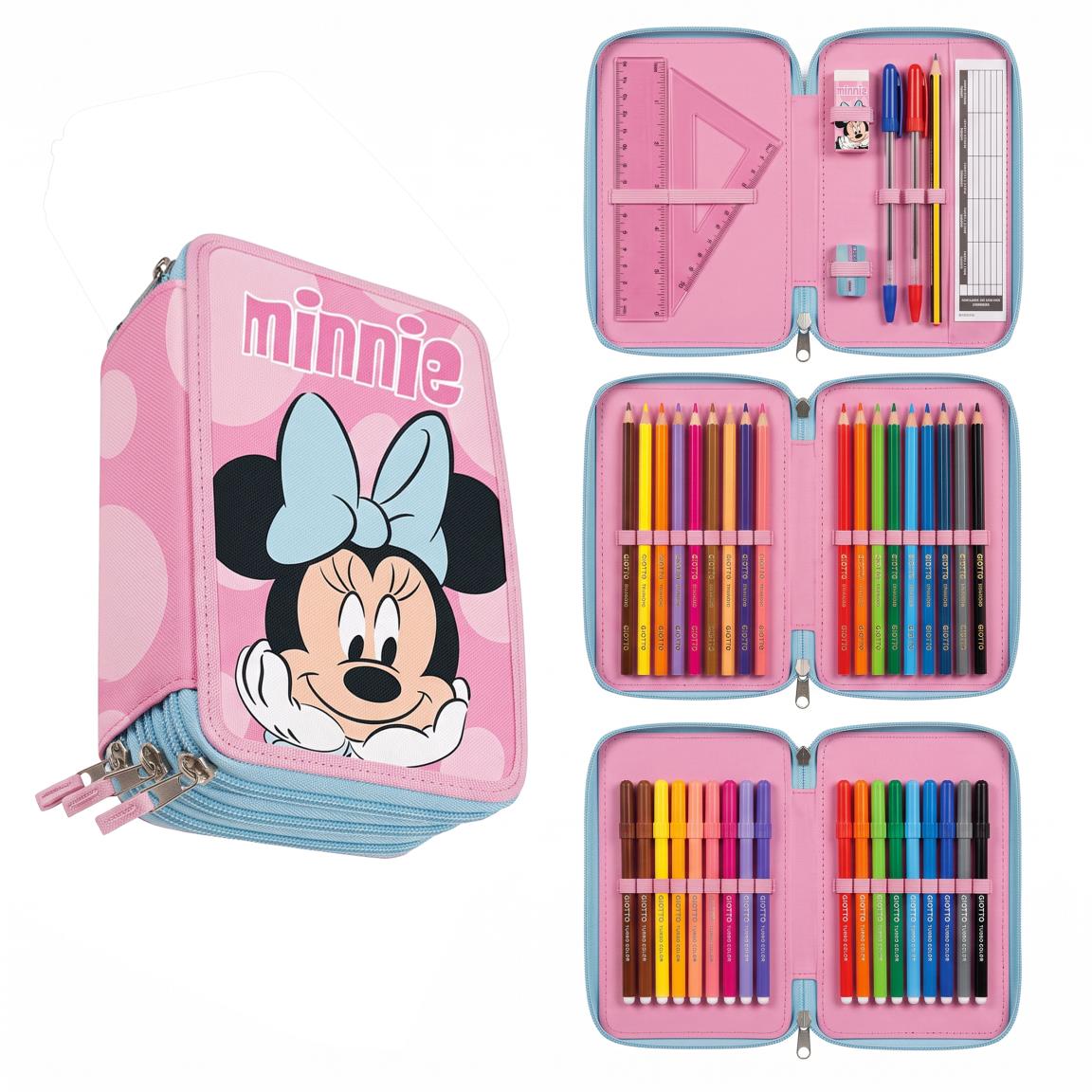 Plumier con accesorios minnie