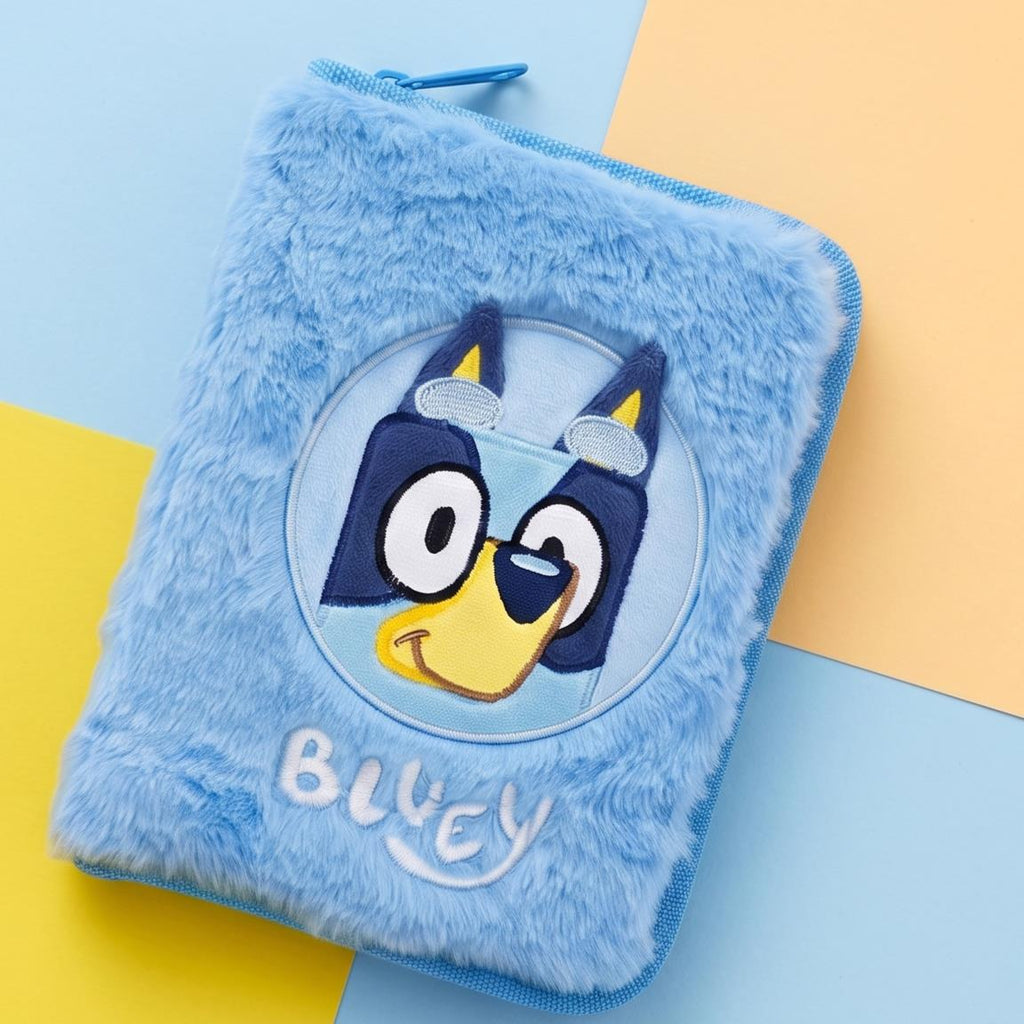 Plumier con accesorios 2 compartimentos bluey