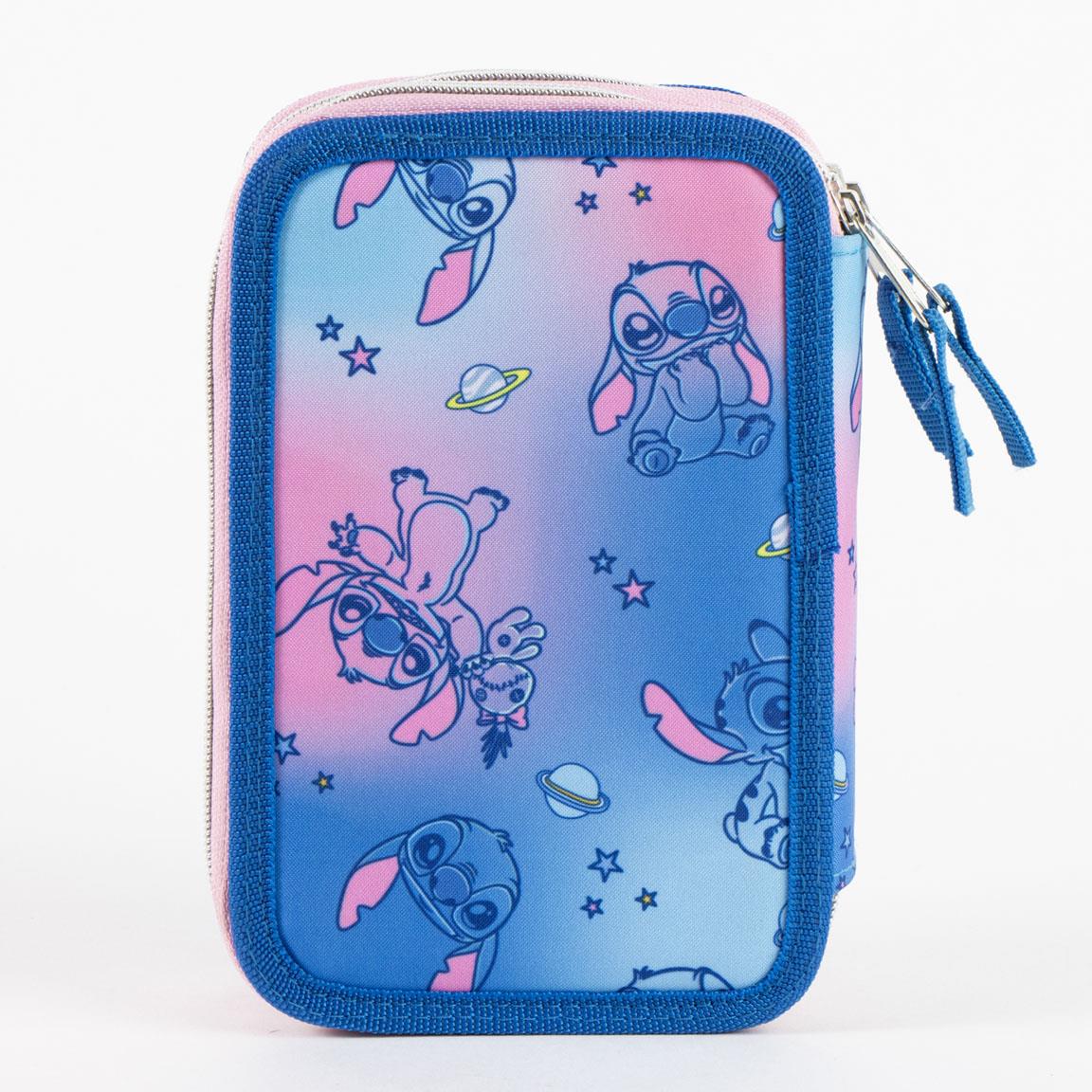 Plumier con accesorios stitch