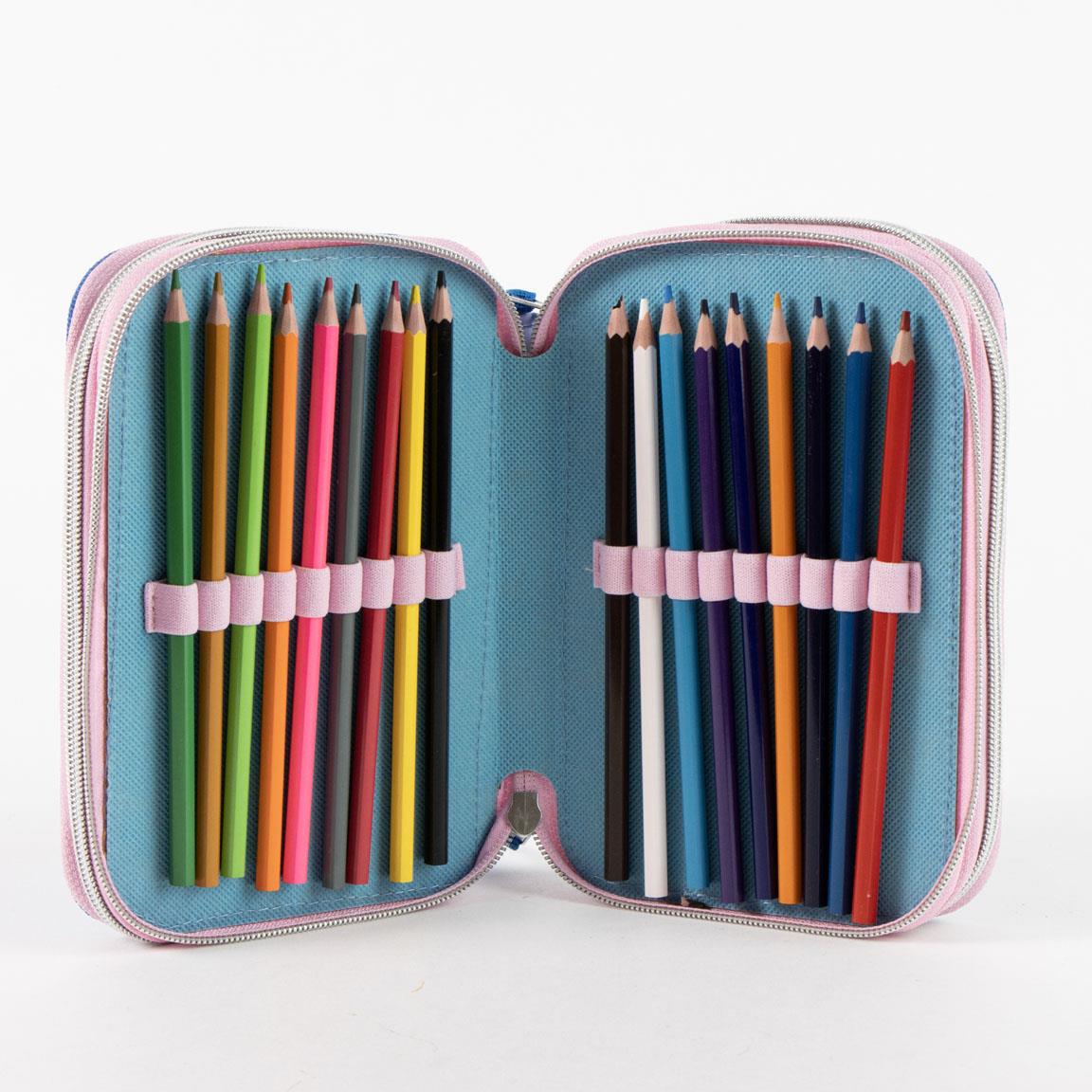 Plumier con accesorios stitch