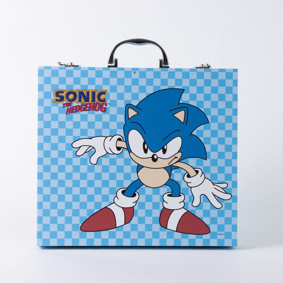 Set coloreable maletín sonic
