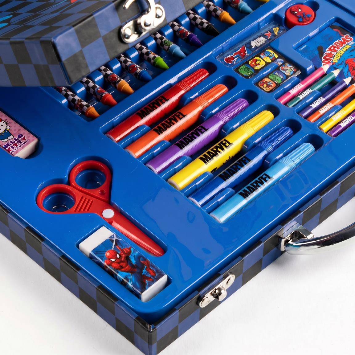 Set coloreable maletín spiderman