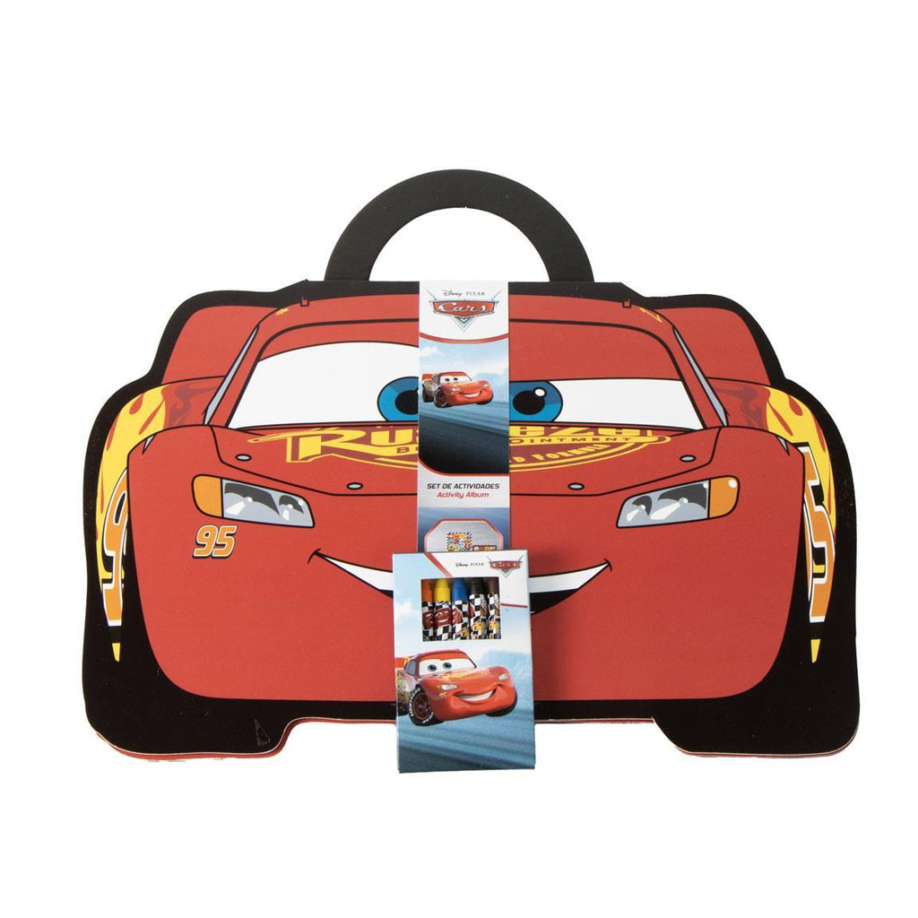 Album actividades coloreable cars