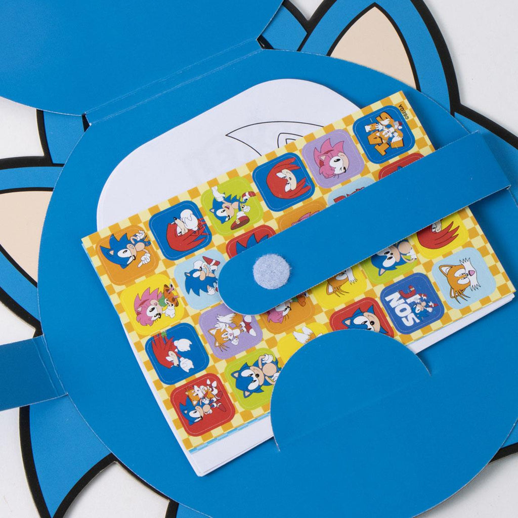 Album actividades coloreable sonic