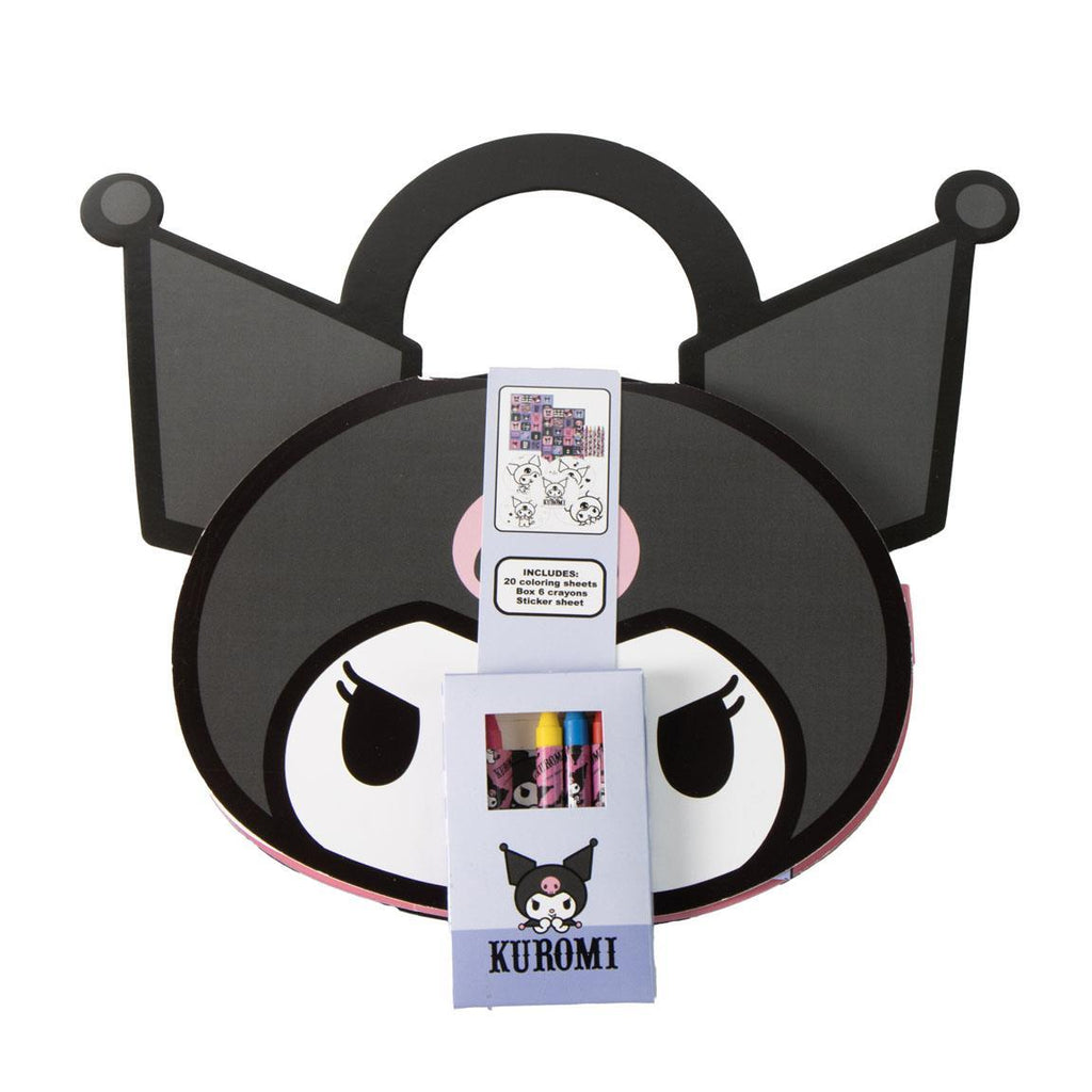 Album actividades coloreable hello kitty kuromi