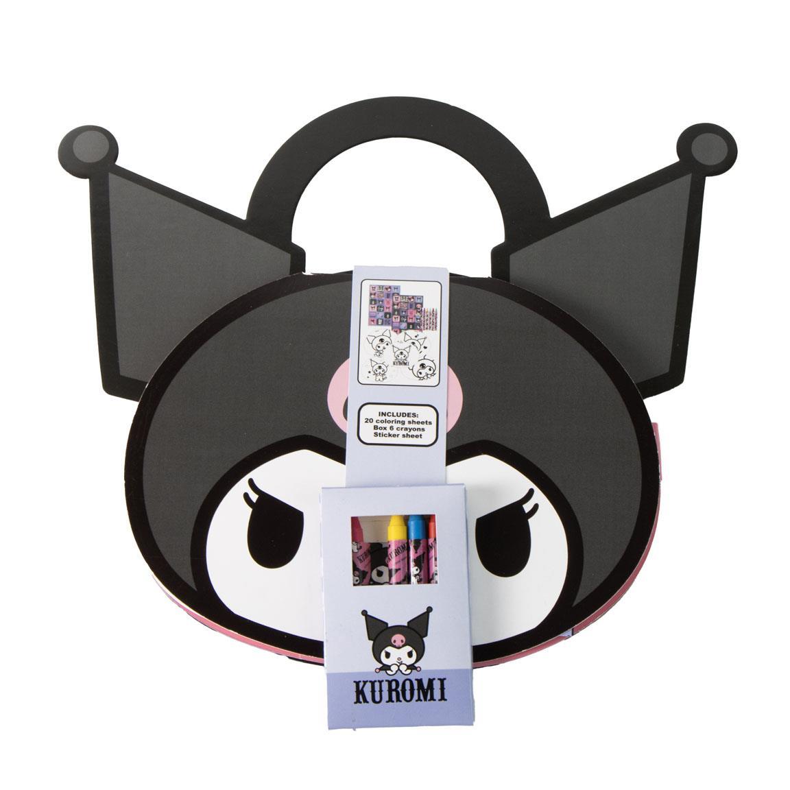 Album actividades coloreable hello kitty kuromi