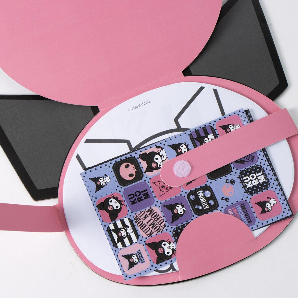Album actividades coloreable hello kitty kuromi