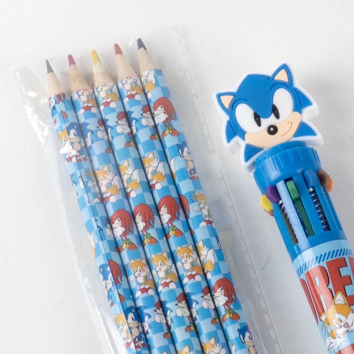 Set papelería escolar eva sonic