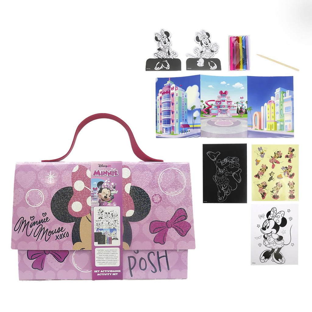 Set coloreable bolso minnie