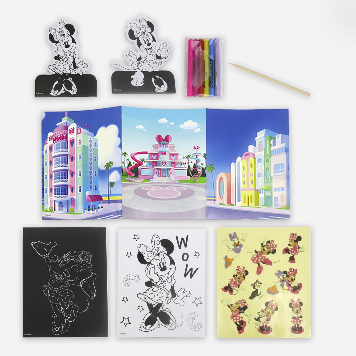 Set coloreable bolso minnie