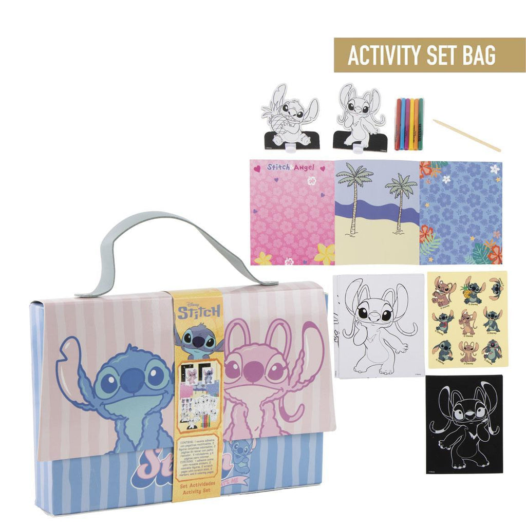 Set coloreable bolso stitch