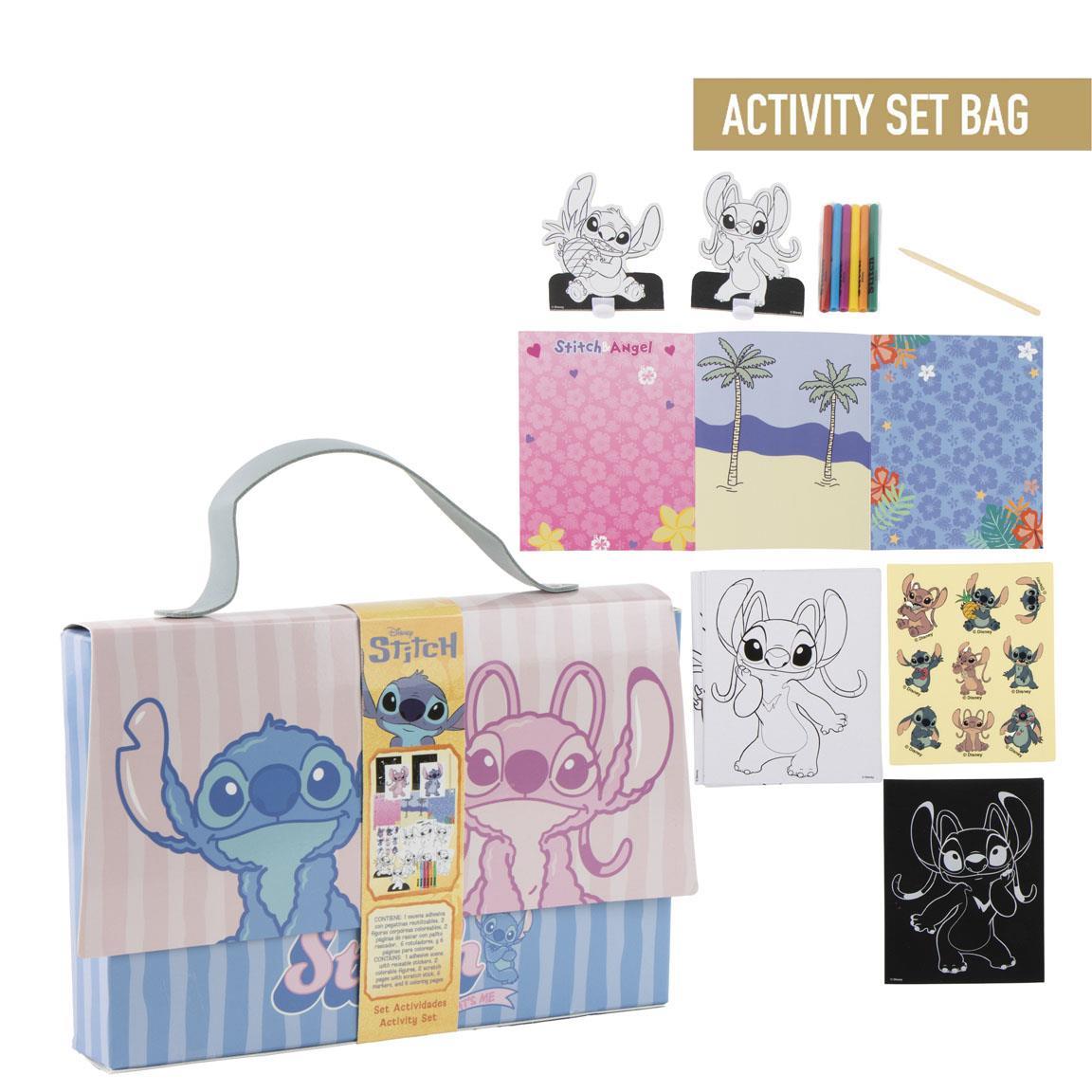 Set coloreable bolso stitch