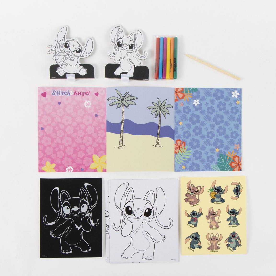Set coloreable bolso stitch