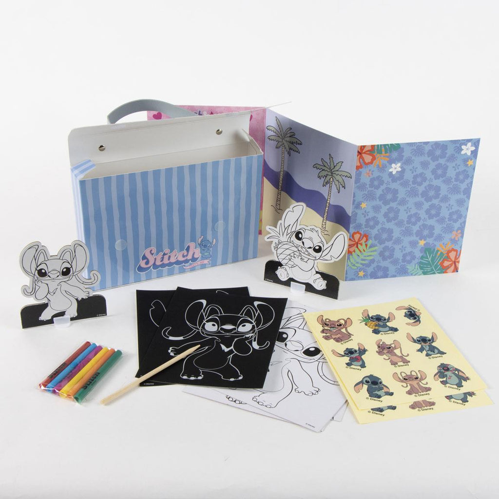 Set coloreable bolso stitch