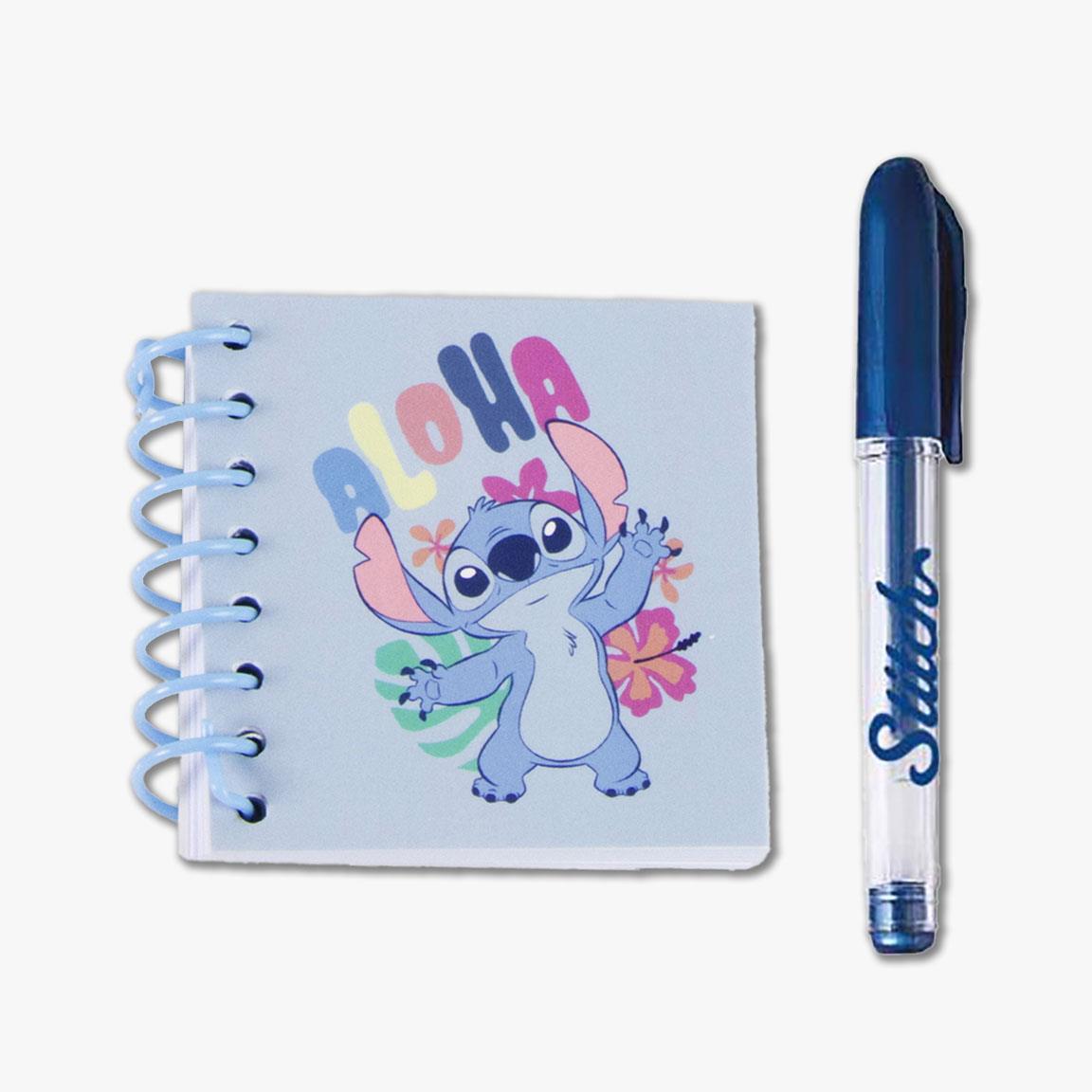 Set de papelería peluche stitch