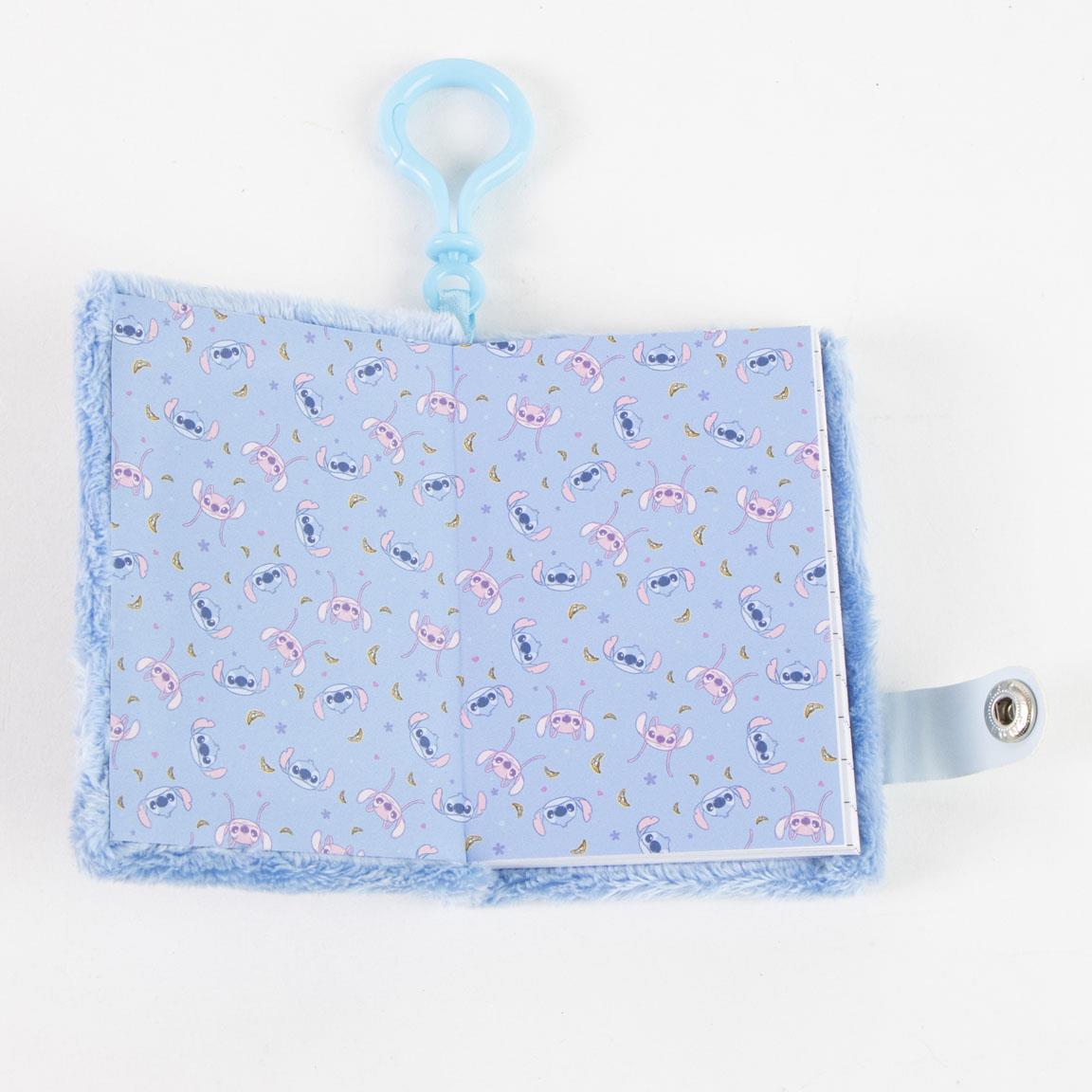 Cuaderno colgante stitch