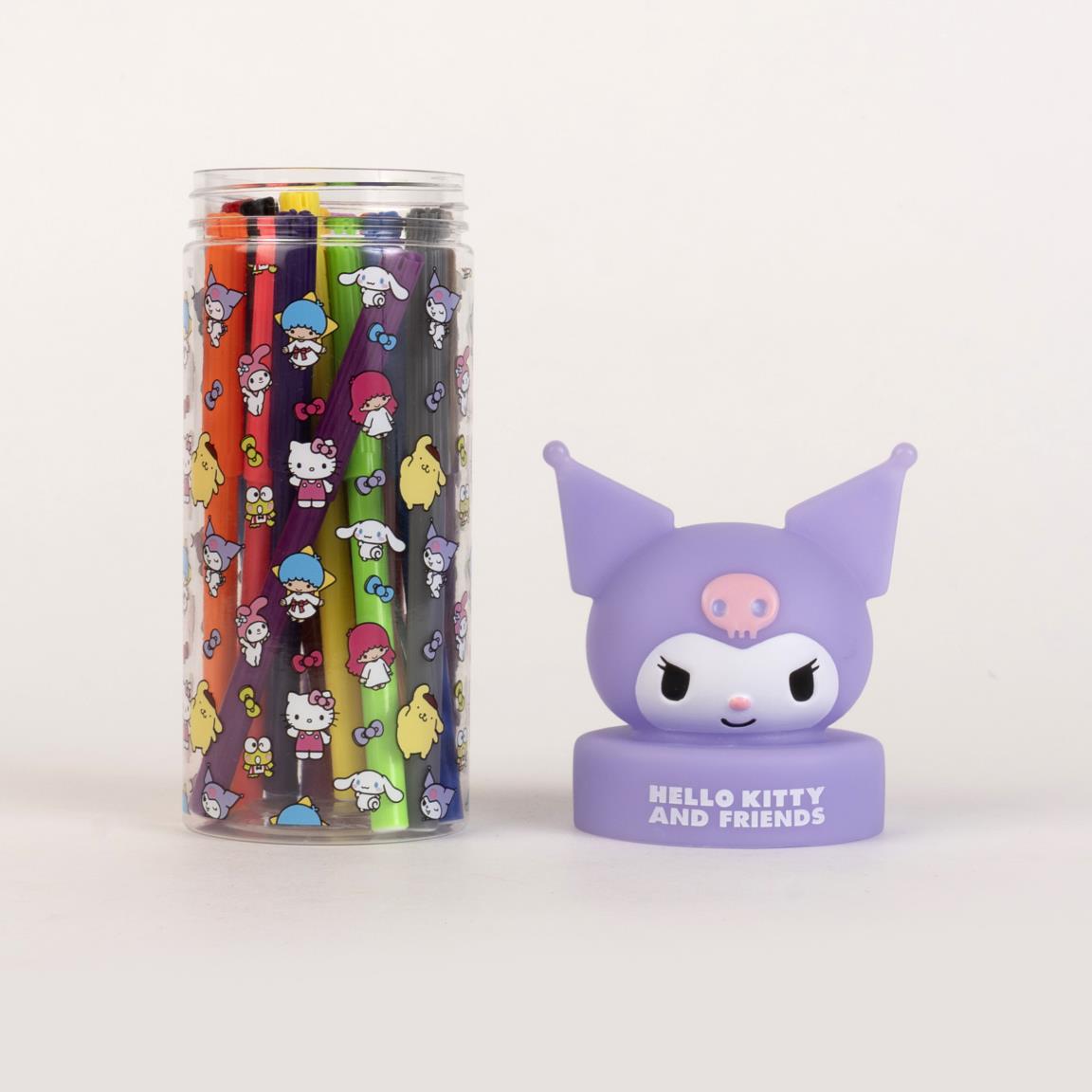 Estuche portatodo accesorios hello kitty kuromi