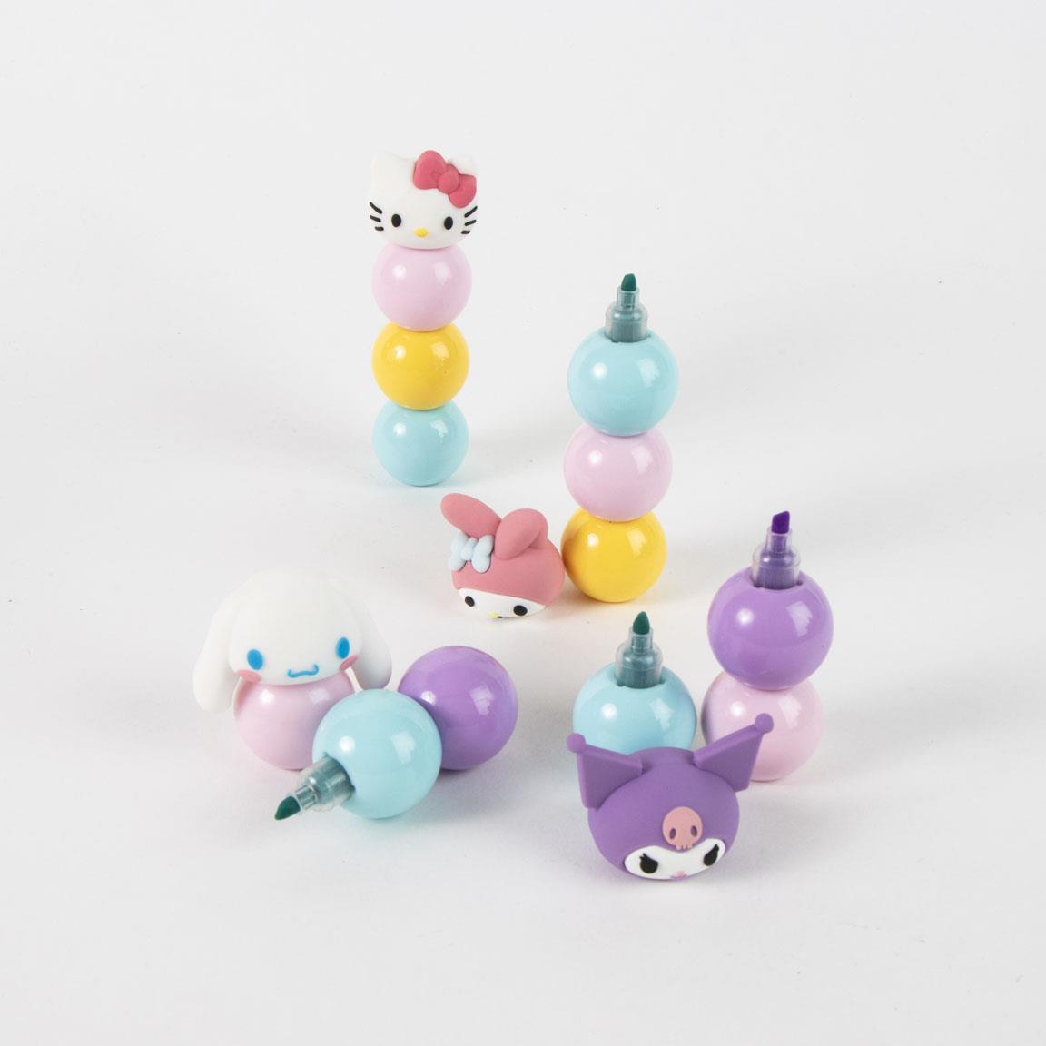 Subrayadores apilables hello kitty