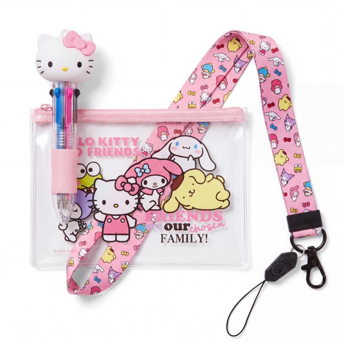Set de papelería colgante hello kitty