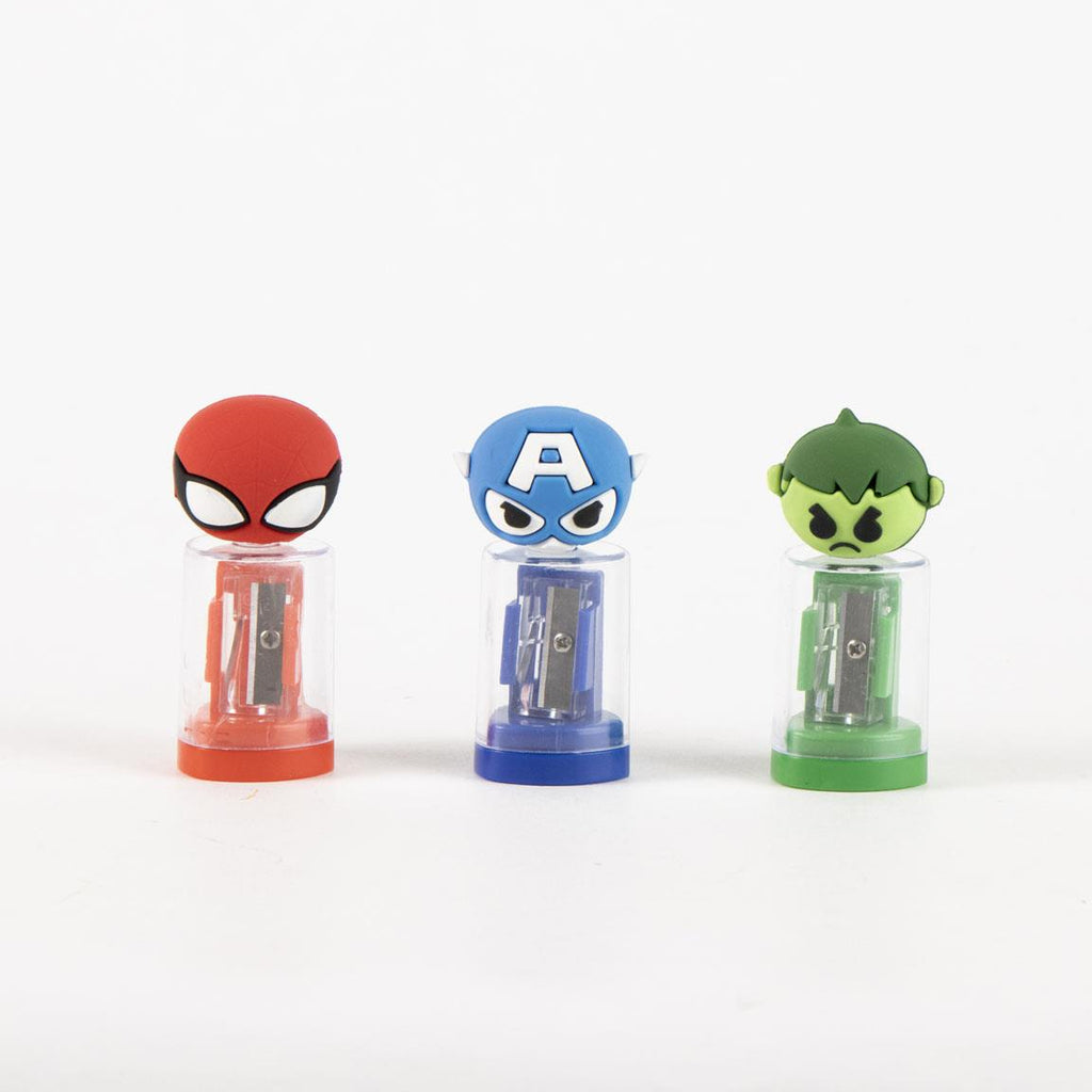 Sacapuntas contenedor marvel