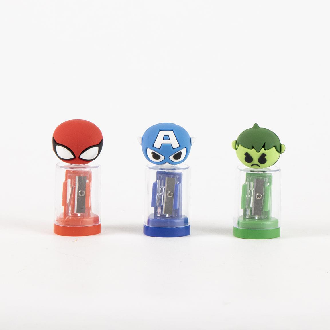 Sacapuntas contenedor marvel