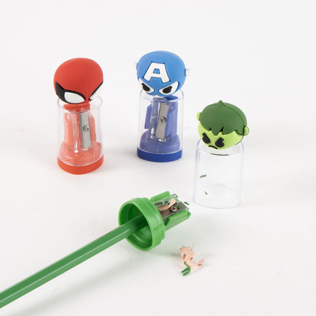 Sacapuntas contenedor marvel