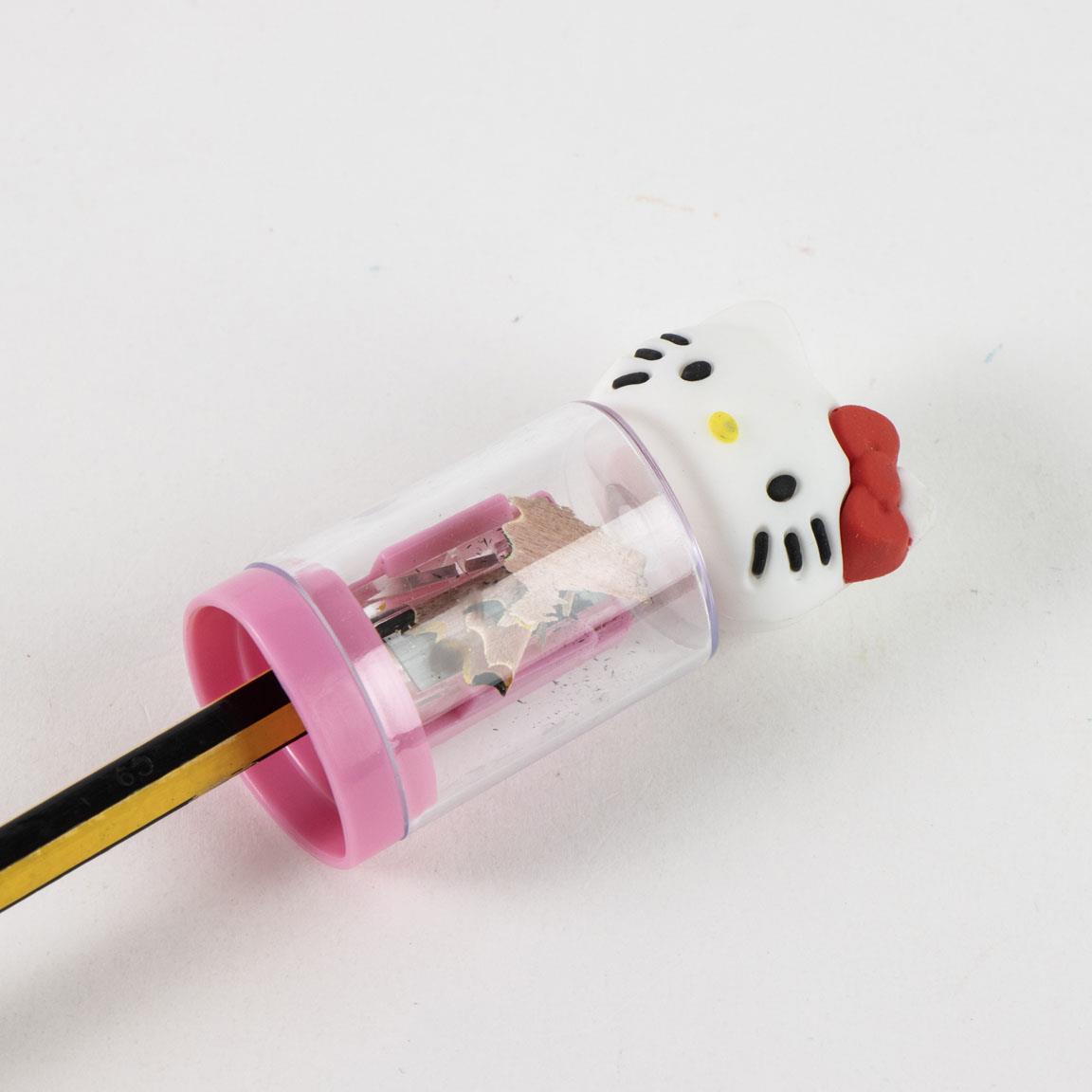Sacapuntas contenedor hello kitty