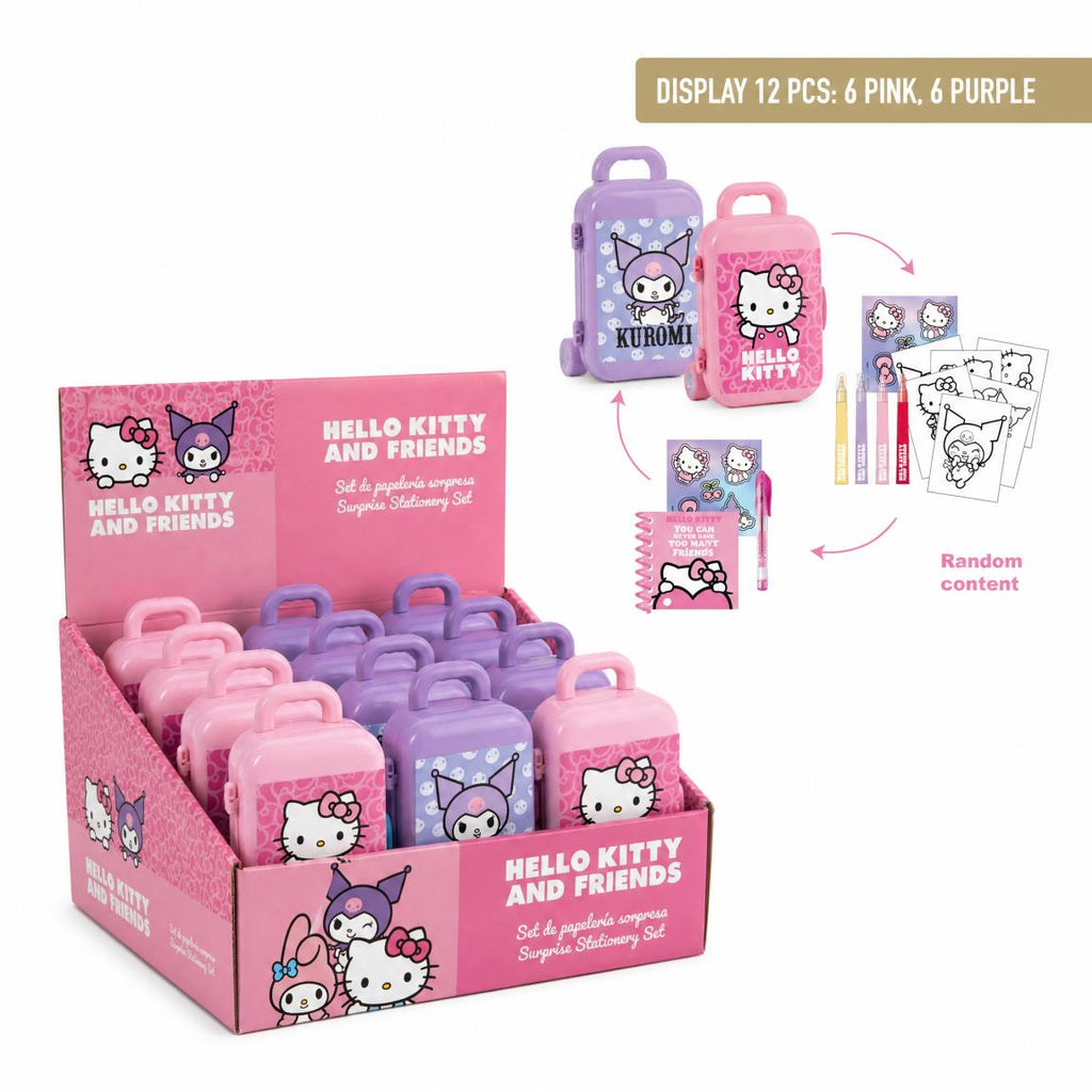Set de papelería sorpresa hello kitty
