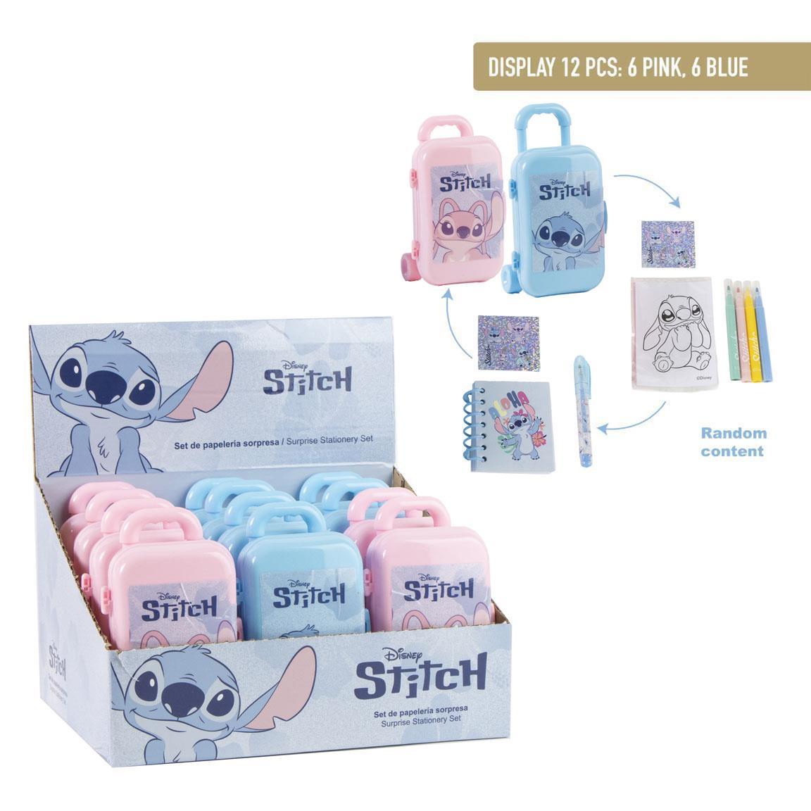 Set de papelería sorpresa stitch