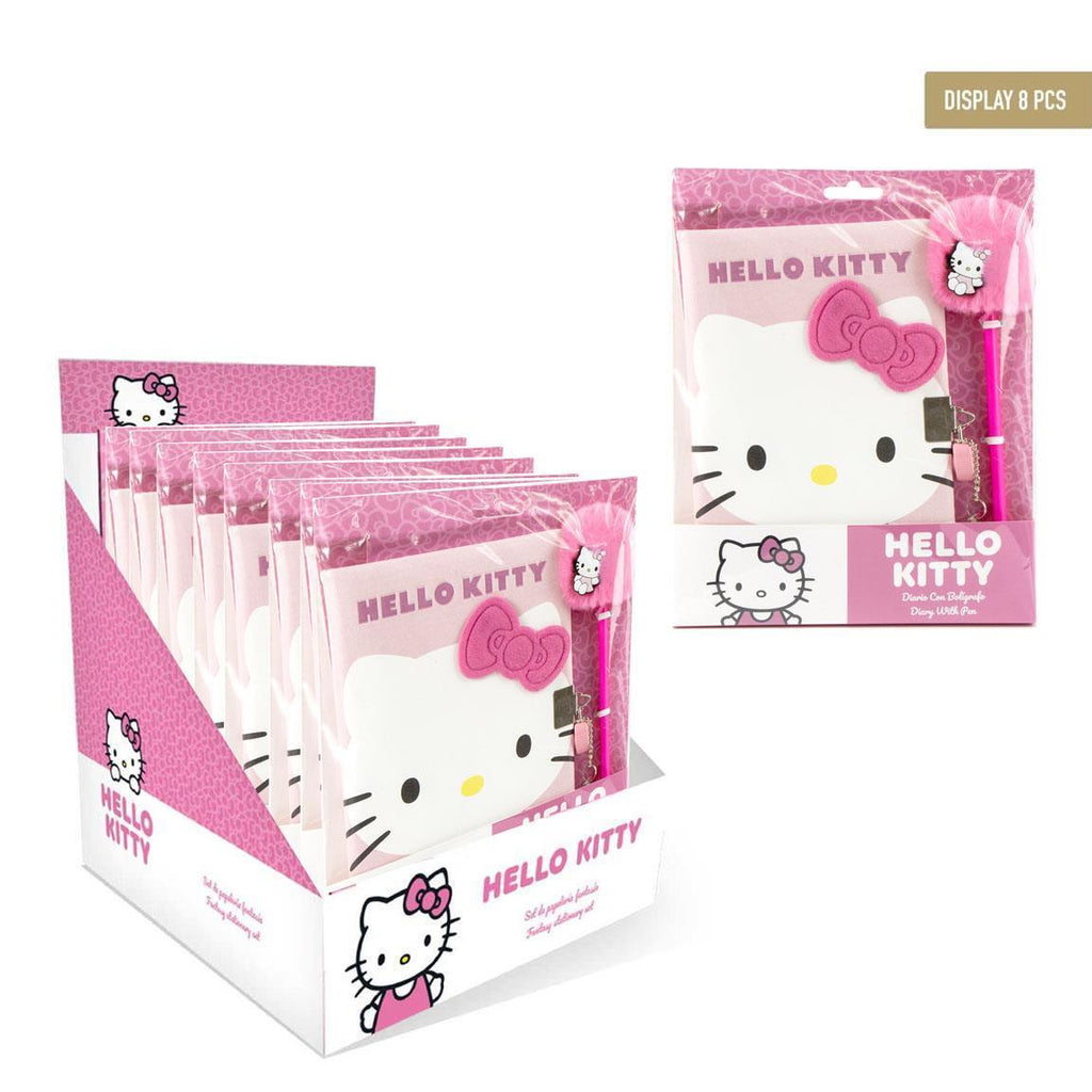 Set de papelería fantasia hello kitty