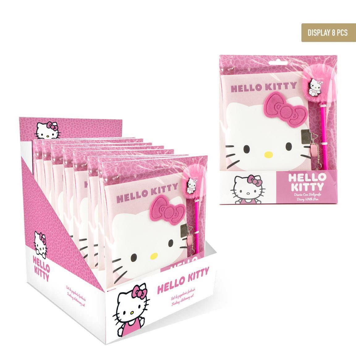 Set de papelería fantasia hello kitty