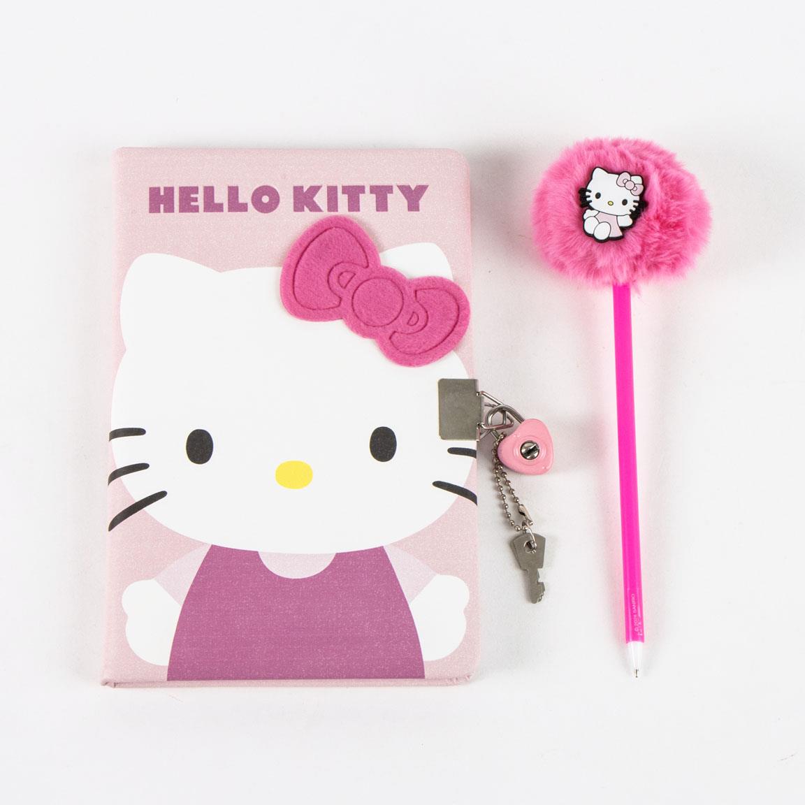 Set de papelería fantasia hello kitty