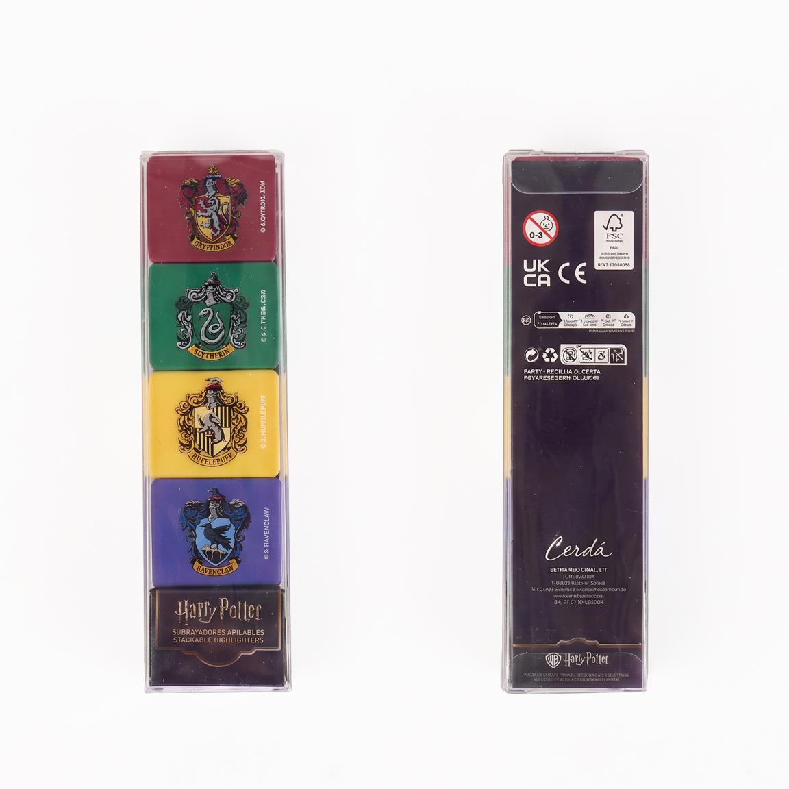 Subrayadores apilables harry potter