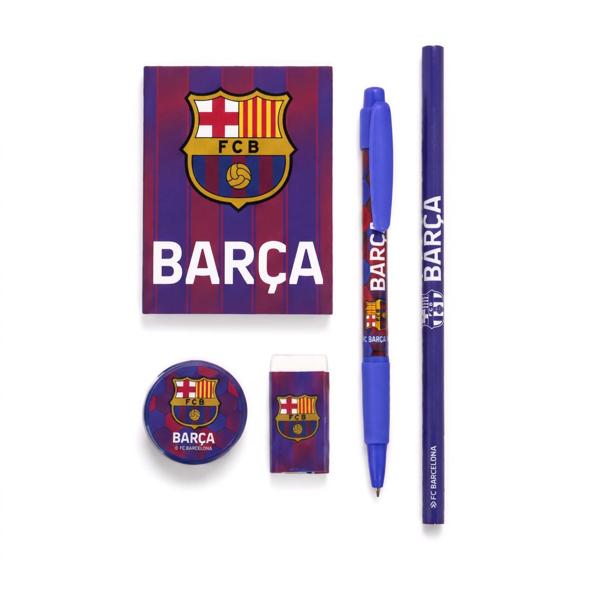 Estuche portatodo peluche fc barcelona