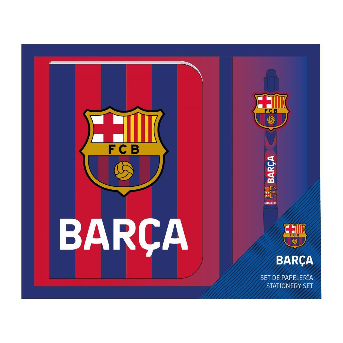 Set de papelería fc barcelona