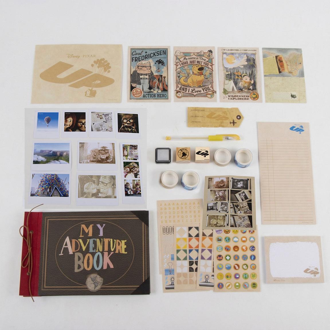 Set de papelería scrapbook pixar up