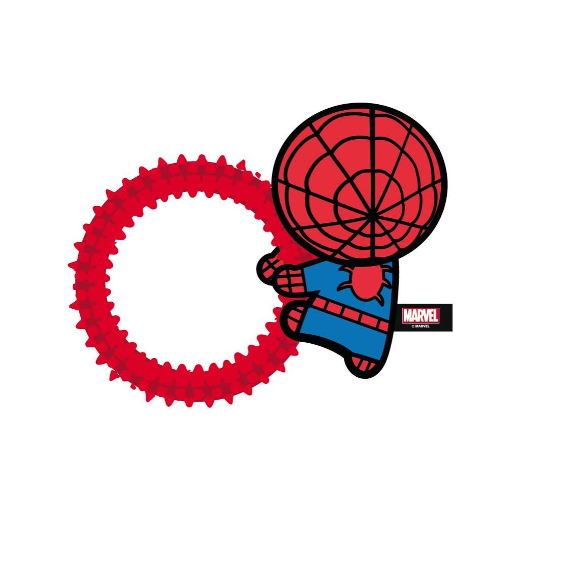 Mordedor para perro tpr spiderman