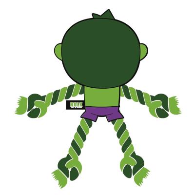 Juguete para perro cuerda avengers hulk