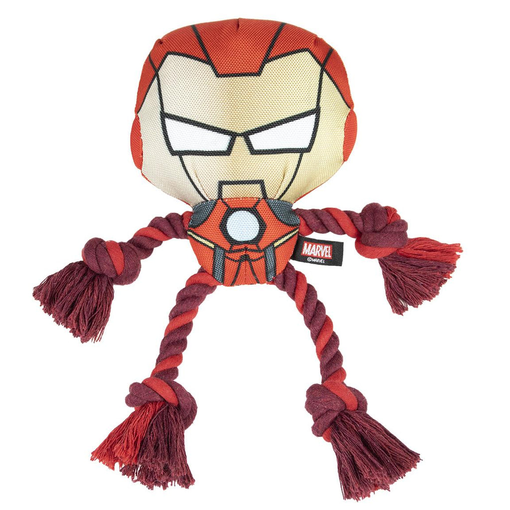 Juguete para perro cuerda avengers iron man