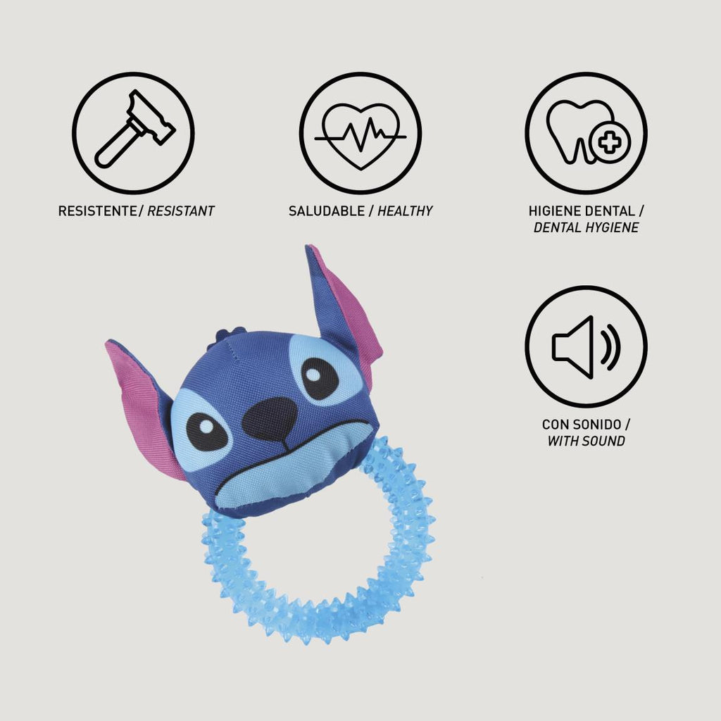 Mordedor para perro tpr stitch
