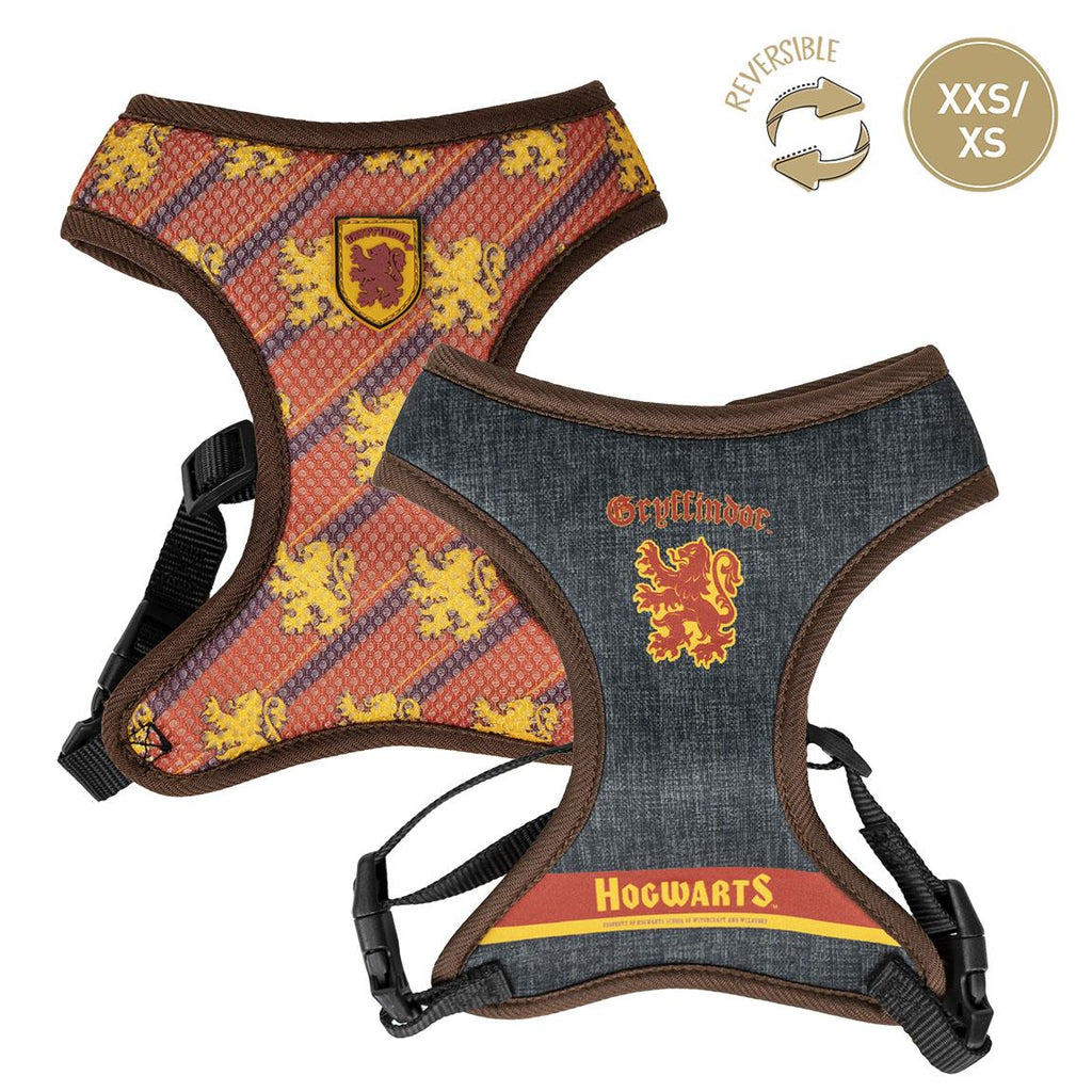 Arnés premium para perros xxs/xs harry potter gryffindor