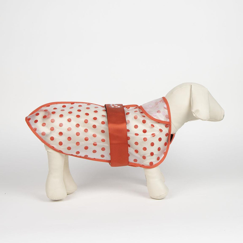 Impermeable ajustable para perro minnie