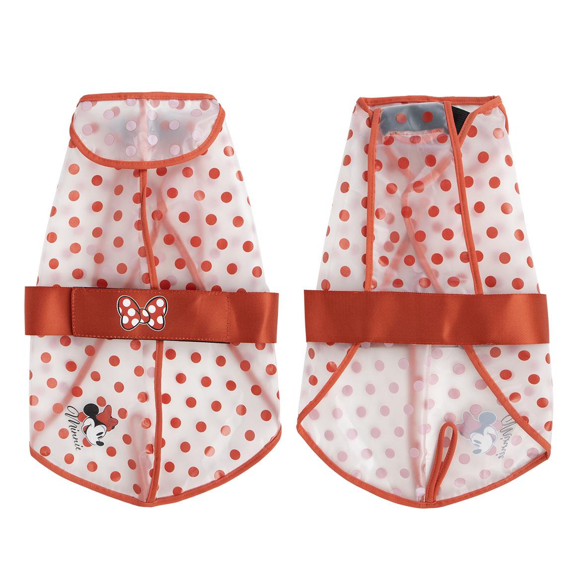 Impermeable ajustable para perro minnie