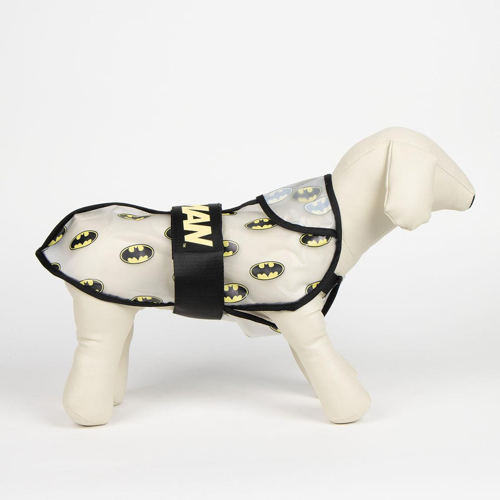 Impermeable ajustable para perro batman