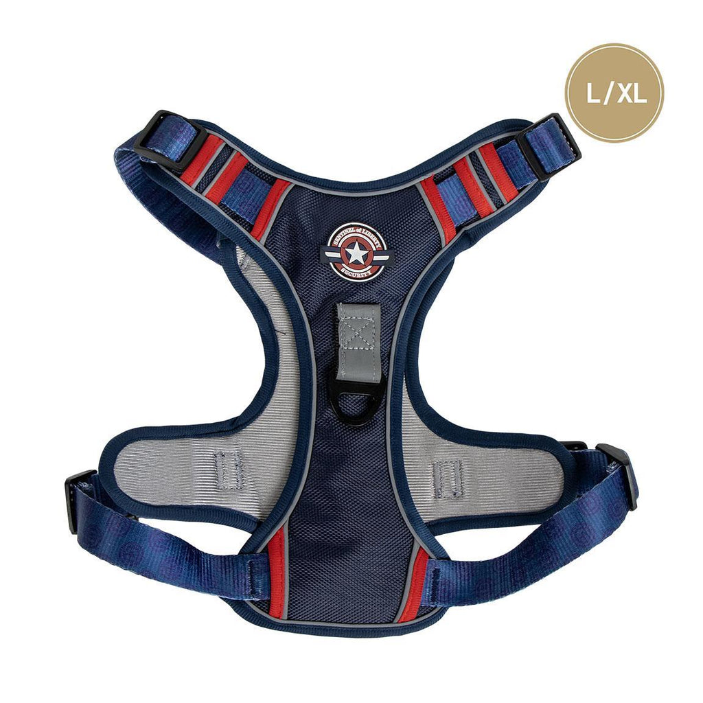 Arnés premium para perros l/xl marvel