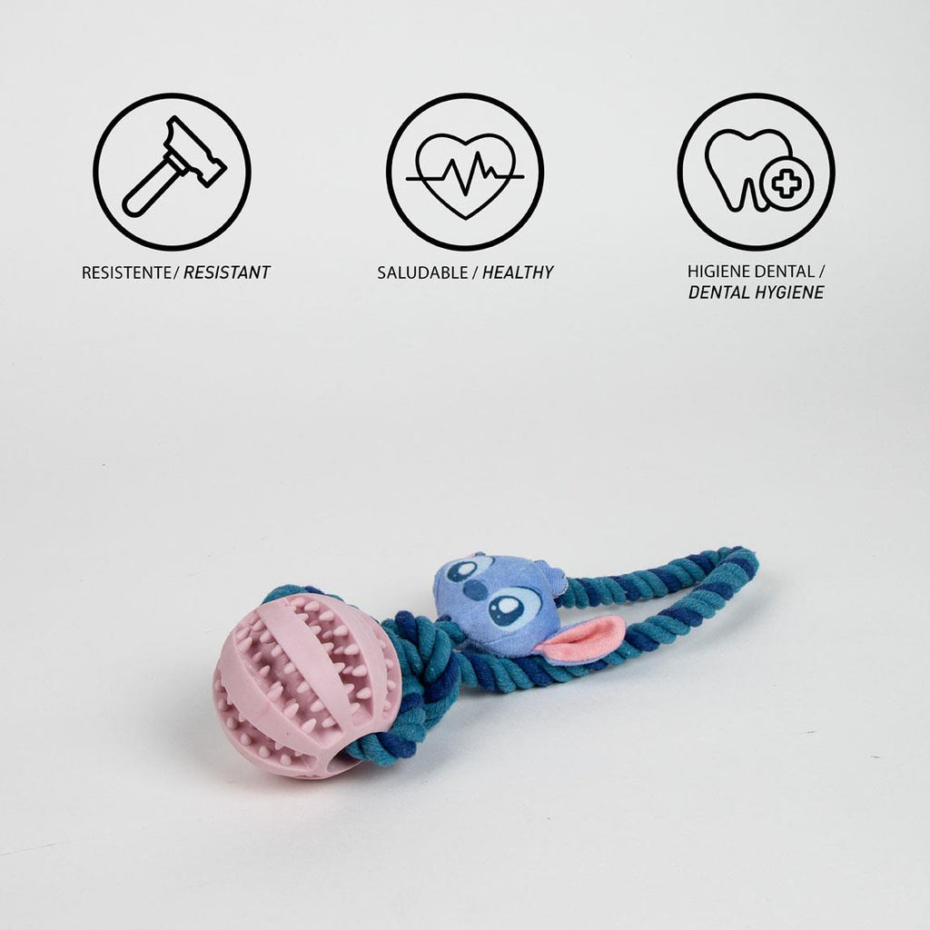Juguete para perro cuerda stitch