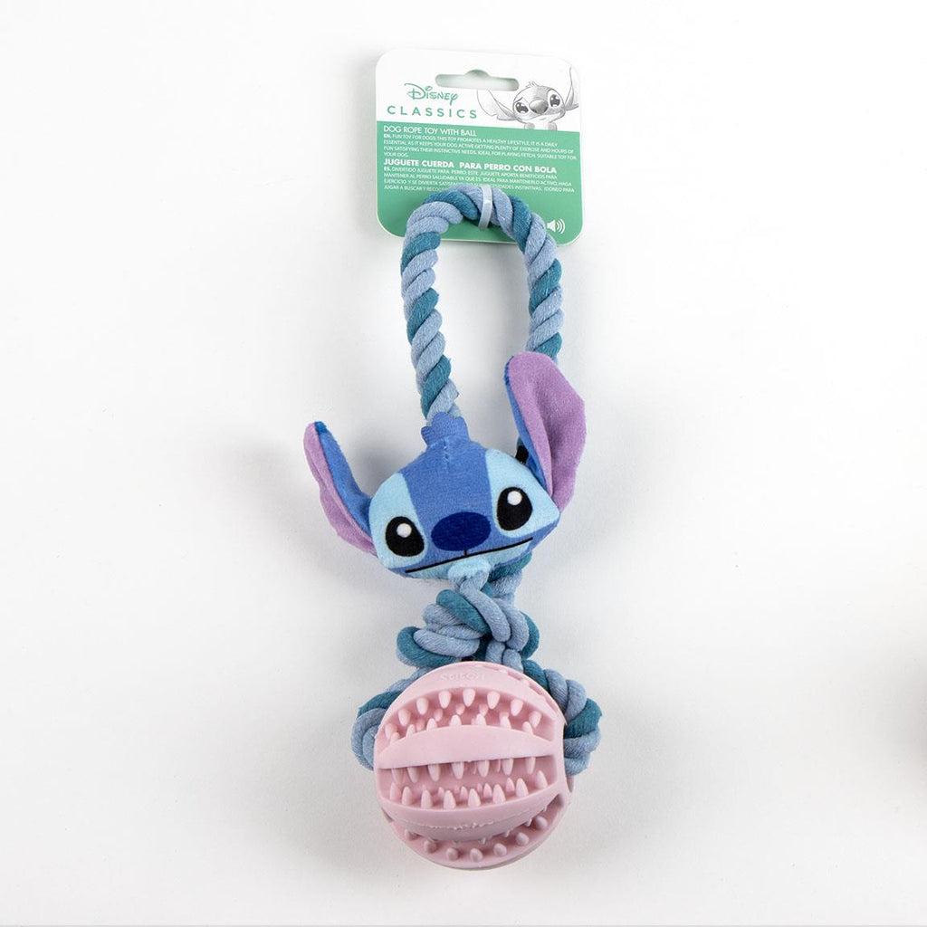 Juguete para perro cuerda stitch