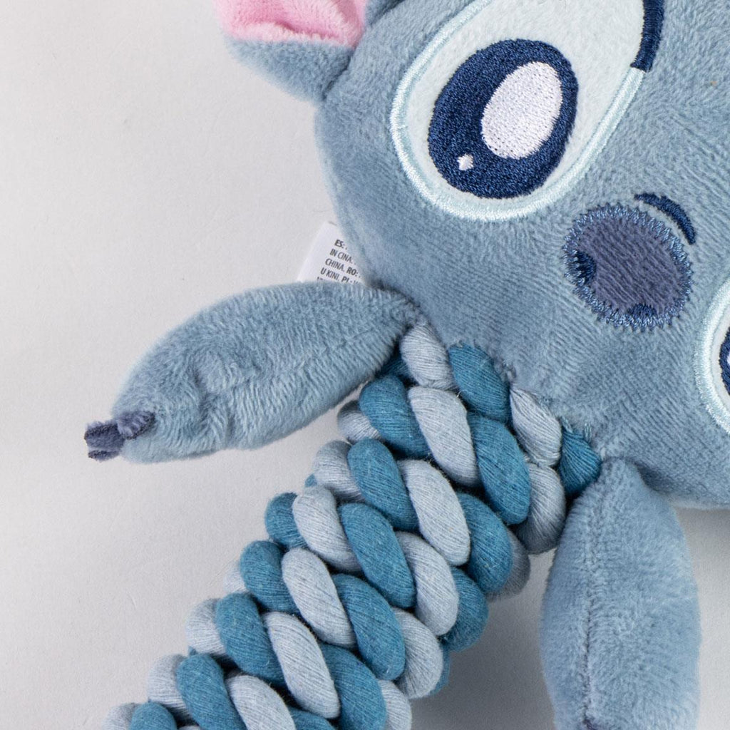 Mordedor para perro cuerda stitch