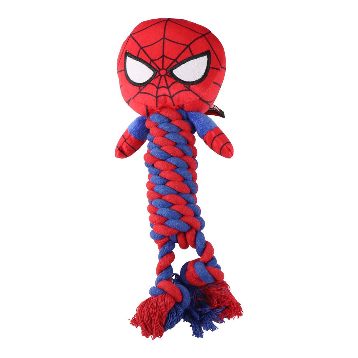Mordedor para perro cuerda spiderman